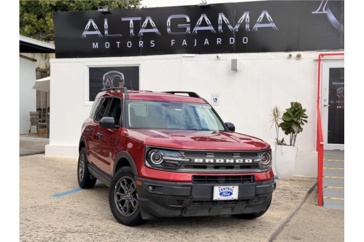 Ford Bronco Sport 2021, rojo, 61,568 millas.