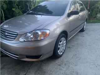 Toyota Puerto Rico Corolla 2006 nuevo solo 39mill millas pintura