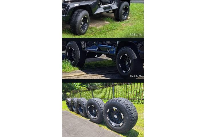 Se venden Aros de jeep
