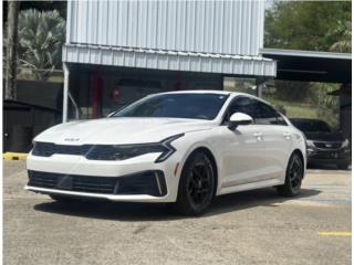 Kia K5 LXS 2025, blanco perla, rines negros. , Kia Puerto Rico