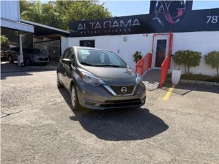 Nissan Versa Note S 2019, gris oscuro