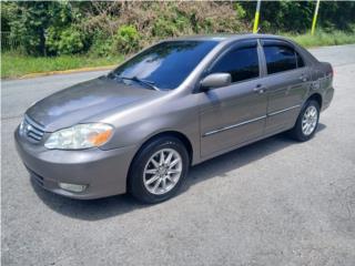 Toyota Puerto Rico Corolla 2003