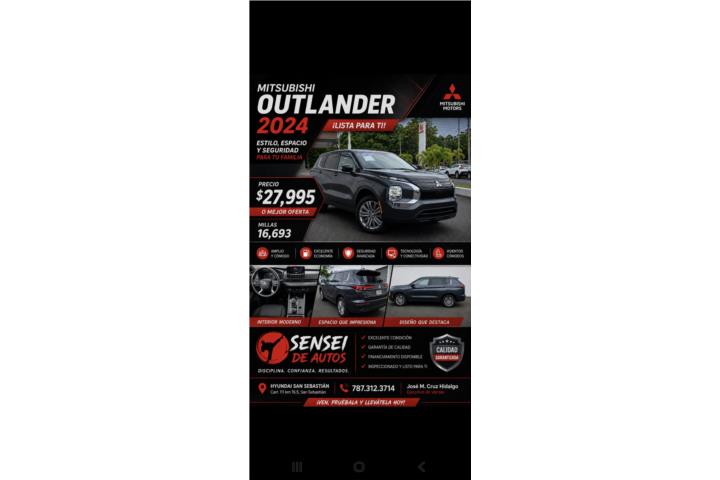 Mitsubishi Outlander 2024