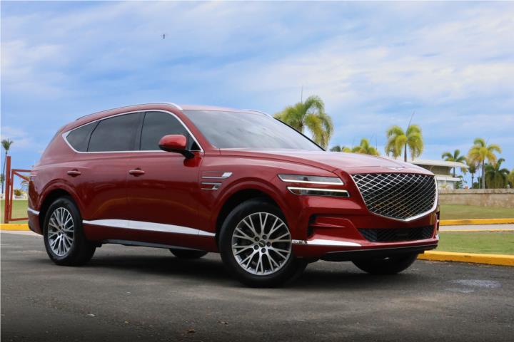 Genesis GV80 2022 ROJO, Poco Millaje