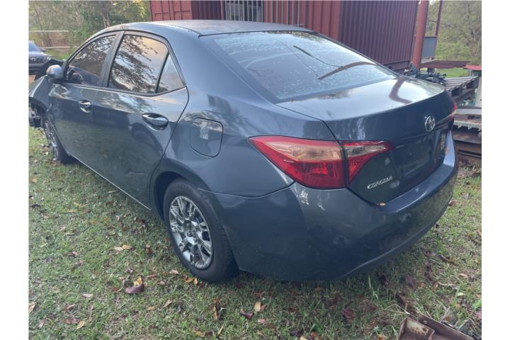 Corolla 2017 automático en piezas