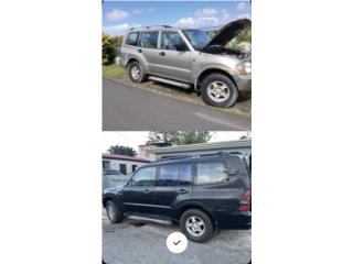 Mitsubishi Montero 2001 para PIEZAS, Mitsubishi Puerto Rico