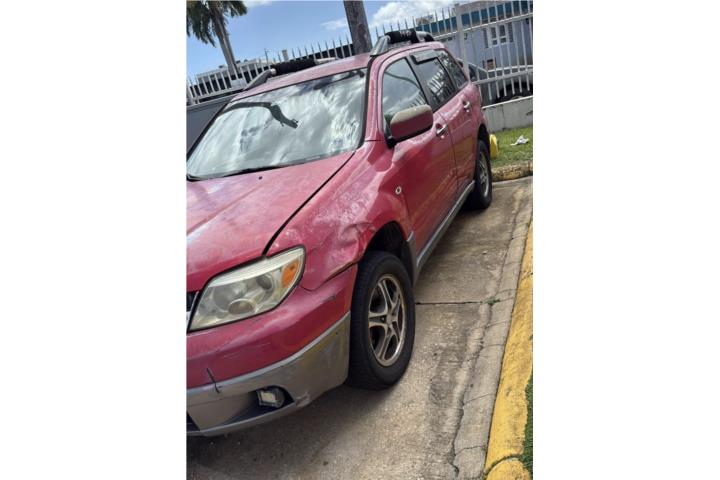 Mitsubishi outlander 2005 solo rompió correa
