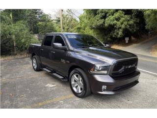 RAM 1500 2018 Gris en buenas condiciones , RAM Puerto Rico