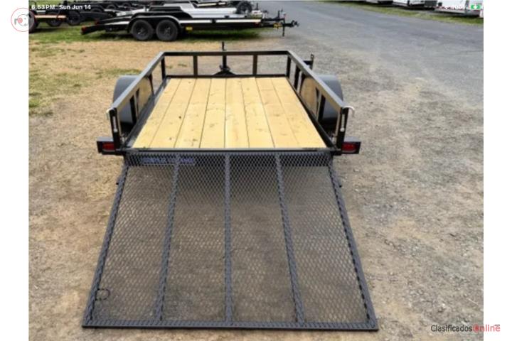 Trailer 5 x 8 con rampa 2025