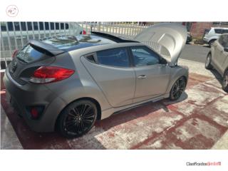 HYUNDAI VELOSTER TURBO 2017 GRIS MATTE, Hyundai Puerto Rico