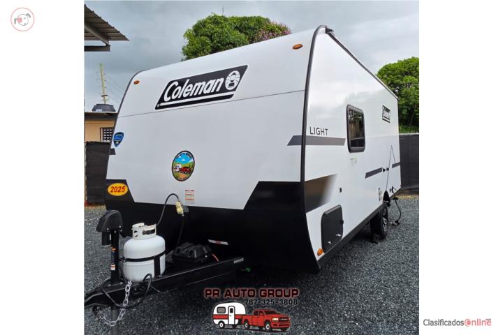 2025 Camper Coleman modelo 17  Mide 20 5