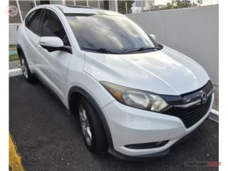 Honda HRV 2016 EX sunroof, fog lights, aros, Honda Puerto Rico
