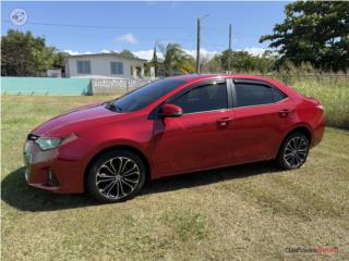 Toyota corolla S, Toyota Puerto Rico