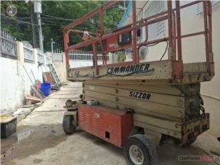 Tijerrilla plataforma elevadora,JLG COMMANDER, Equipo Construccion Puerto Rico