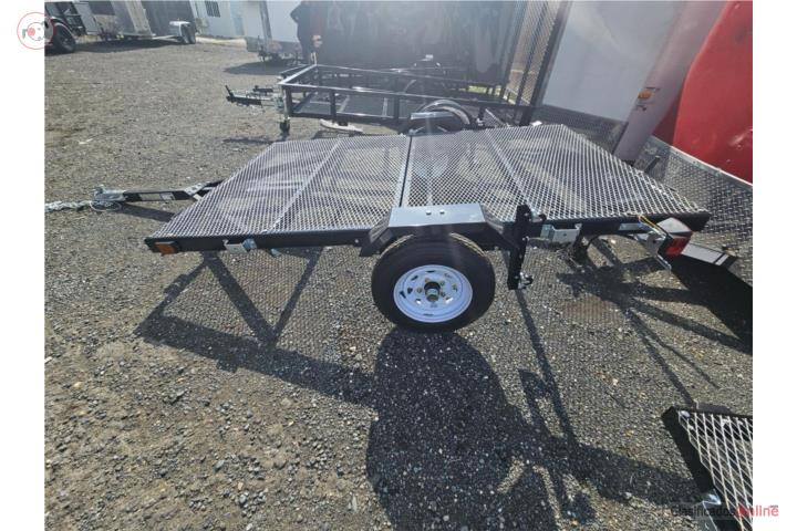 Foldable Utility Trailer 5X8 Pegable