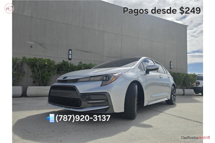 Corolla SE con pago desde $263
