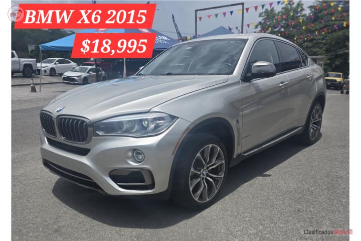 BMW X6 xDRIVE 35i 2015 con 76 mil millas