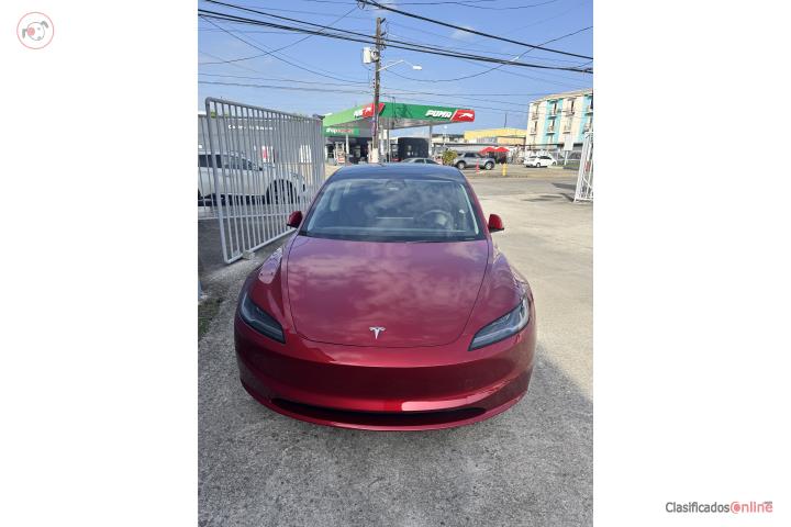 Tesla 3 2024 Long Range Rojo Ultra Red