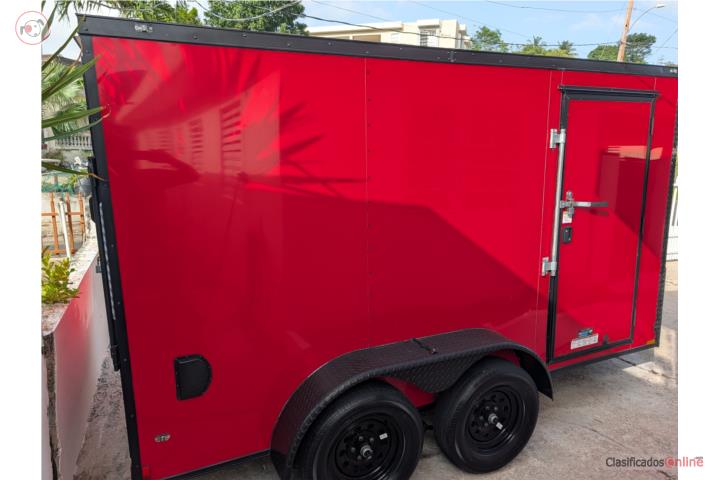 Trailer Doble Tren Cerrado 2025 en $10,000