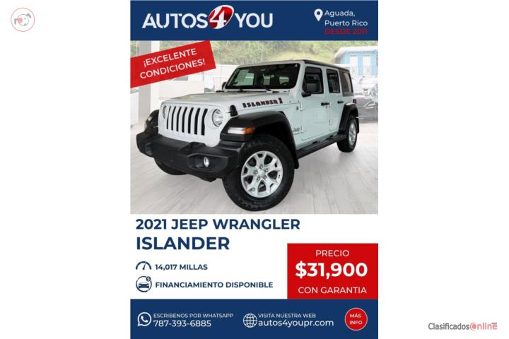 JEEP WRANGLER ISLANDER 2021