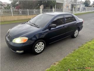 Corolla 2006 (standar) $3,995, Toyota Puerto Rico