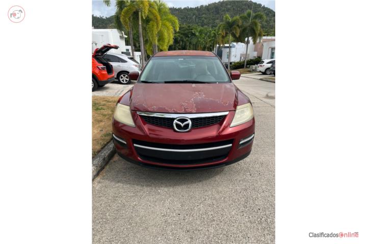 Mazda CX9 SPORT 2007 color vino 3filas de asi