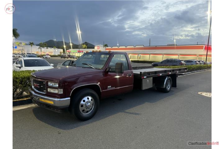 Flat bed Gmc 3500 diesel 6.5 turbo