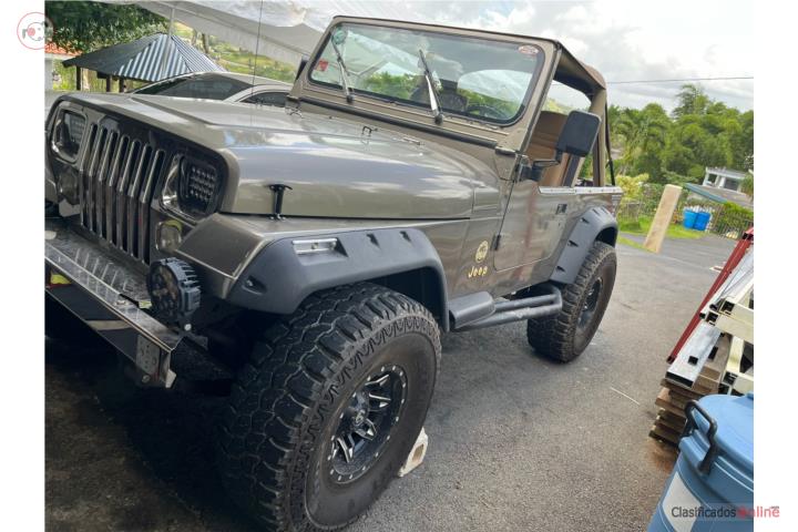 Jeep Wrangler Sahara 1989 6 cilindros