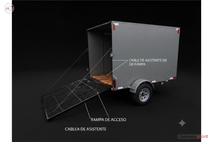 TRAILERS HOME MADE 5'x5'x8'  NUEVO.
