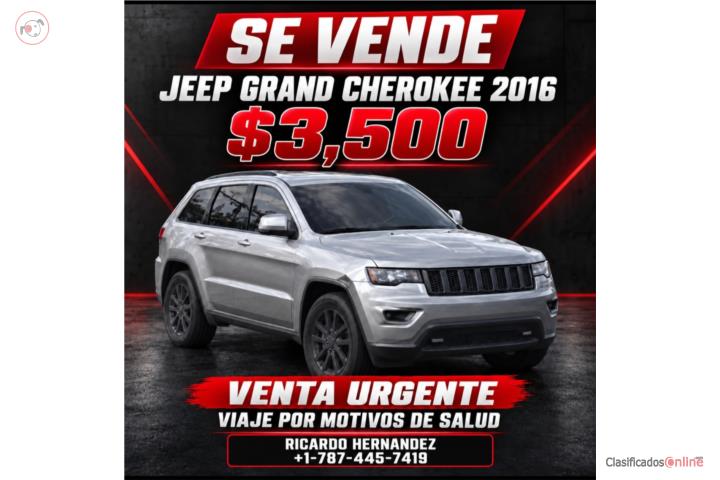 JEEP GRAND CHEROKEE 2016 un solo dueño