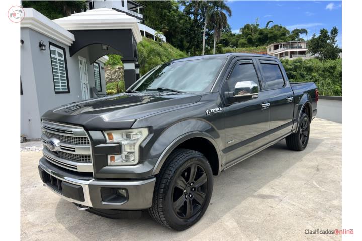 2016 Ford F-150 platinum 4x4 panoramica