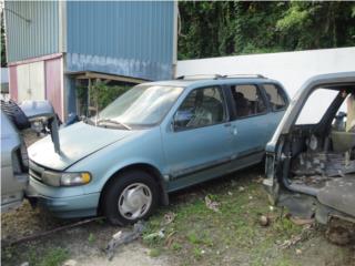 NISSAN  QUEST  1996 Puerto Rico JUNKER FITTIPALDI