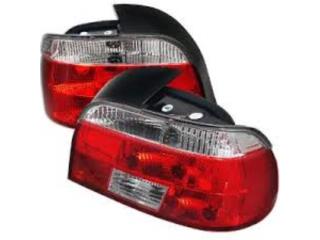 FOCOS BMW E39 SERIE 5 97 00 ROJO/CLEAR 2PC Puerto Rico JDM AUTOLUMINATE 