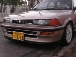 BUMPER CORTO COROLLA (88-92) GOMA Puerto Rico MUSIC ON AUTO ACCESSORIES INC.