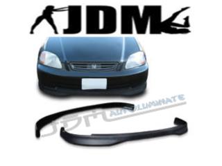 HONDA CIVIC 96 98 FRONT LIP TYPE R EN GOMA