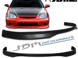 HONDA CIVIC 99 00 FRONT LIP TYPE R EN GOMA Puerto Rico JDM AUTOLUMINATE 