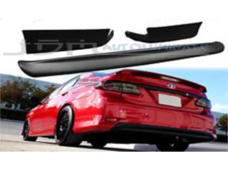 TOYOTA COROLLA 11 13 REAR LIP 3PC FIBERGLASS Puerto Rico JDM AUTOLUMINATE 