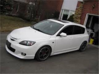 FRONT LIP MAZDA 3 HATCHBACK 04 06 