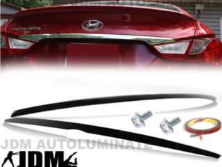 HYUNDAI SONATA 11 14 SPOILER FABRICA PLASTICO Puerto Rico JDM AUTOLUMINATE 