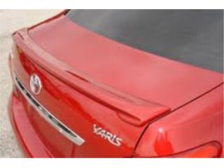 TOYOTA YARIS 07 12 SEDAN SPOILER PEGADO Puerto Rico JDM AUTOLUMINATE 