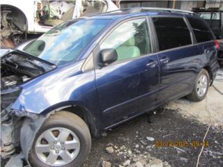 toyota sienna 2006 para piezas 