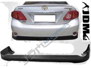 TOYOTA COROLLA 09 10 REAR LIP FABRICA FIBERGLASS Puerto Rico JDM AUTOLUMINATE 