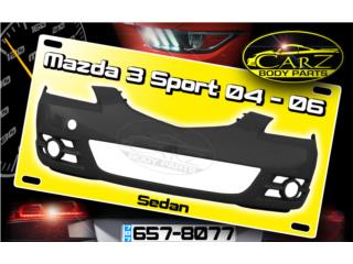 BUMPER MAZDA 3 (Sport) 2004 - 2006 Puerto Rico CARZ Body Parts