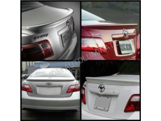 TOYOTA CAMRY 07 11 SPOILER FABRICA PLASTICO Puerto Rico JDM AUTOLUMINATE 