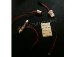 LED UNIVERSAL BOARD 15 SMD 5050 ULTRA WHITE Puerto Rico JDM AUTOLUMINATE 