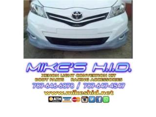 FRONT LIP TOYOTA YARIS 12-14 H/B Puerto Rico MIKE'S H.I.D.