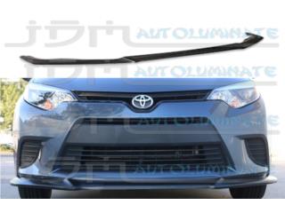 TOYOTA COROLLA 14 15 16 FRONT LIP EN GOMA