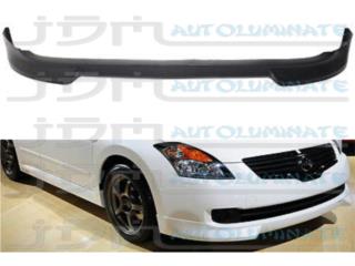 NISSAN ALTIMA 07 09 SEDAN FRONT LIP EN GOMA