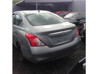 NISSAN VERSA DE 2014 VENTA EN PIEZAS Puerto Rico JUNKER FIETO J R 