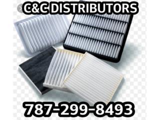 FILTROS DE AIRE Y CABINA DESDE $2.99 Puerto Rico C&C DISTRIBUTORS BATERIA SAINT JUST CAROLINA